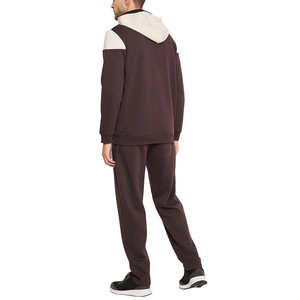 Prix bas, survêtement en molleton à coupe régulière pour homme, hiver, à capuche, décontracté, uni, imprimé, étiquette personnalisée, pull à manches longues - Product Image 2