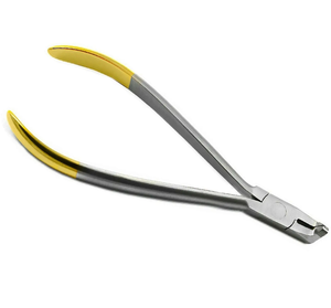 Pince orthodontique manuelle en acier inoxydable pour ligature et coupe-fil distal, sécurisée, pour maintenir le fil, TC Dental - Product Image 4