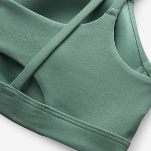 Ensemble de sport décontracté d'hiver personnalisé pour femme, 2 pièces, soutien-gorge de sport uni, leggings assortis, tenues de yoga, vêtements de sport pour la salle de sport, vêtements de sport actifs, 100% - Product Image 5