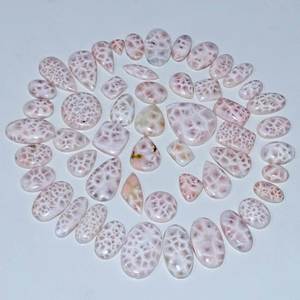Hermosa piedra preciosa suelta de Thomsonita Rosa natural al por mayor mezcla de forma y tamaño cabujón piedra preciosa suelta para la fabricación de joyas - Product Image 6