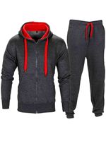 Ensemble de sport deux pièces pour homme en coton respirant, personnalisable, pour la gym et l'entraînement, vente en gros