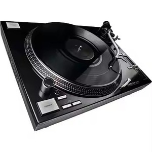 Reloops RP-7000 MK2เครื่องเล่นแผ่นเสียง DJ สีดำพร้อมเข็มผสม Concorde