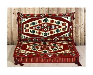 Sièges de sol arabes Canapé de sol arabe Sol de siège arabe | 90x70x10cm 3 pièces 1 Set - Product Image 1