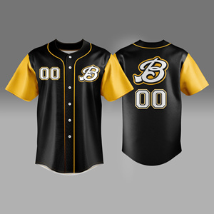 2024 chemise de maillot de baseball sur mesure unisexe nouveaux vêtements de sport avec logo d'impression par sublimation fabriqués au Vietnam - Product Image 4