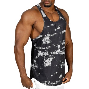 Camiseta Deportiva Sublimada para Hombre, Diseño Personalizado Vintage, Ropa de Gimnasio, Camiseta sin Mangas con Diseño Recortado - Product Image 6
