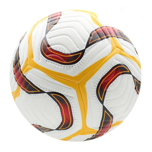 Ballon de football léger personnalisé en gros, PU TPU, entraînement, taille 5, avec logo imprimé par thermocollage pour les sports d'équipe - Product Image 1