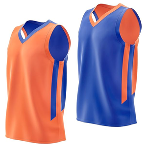 Camiseta de baloncesto reversible para hombre, camiseta de malla transpirable con estampado técnico de talla grande, camiseta de un solo equipo - Product Image 3