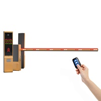 Barrera de Estacionamiento Automática sin Escobillas de 24V CC, IP55 Impermeable, Motor de 150W, Control Remoto de 30m, Equipo de Estacionamiento para Logística