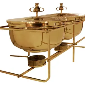 Chafing Dishes/Chafing Dishes For Catering/Chafing Dishes With Glass Lid Đồ Dùng Khách Sạn Đồ Dùng Nhà Bếp Ý Tưởng Quà Tặng Hoàn Trả Tiệc Cưới