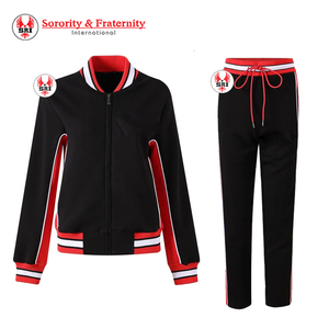 Survêtement personnalisé en molleton de coton Delta Sigma brodé, sororité, haute qualité, respirant, vêtements grecs, survêtements - Product Image 2