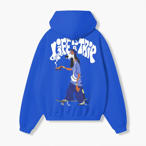 Sweat à capuche graphique zippé en coton avec logo personnalisé de haute qualité Logos imprimés Sweat à capuche surdimensionné en polaire lourde de qualité supérieure Unisexe - Product Image 2