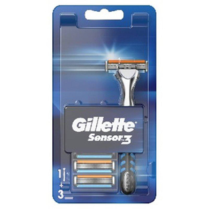 Lames de rasoir Gillette Sensor3, 8 unités, gel confort, rasage du visage, épilation du corps - Product Image 2