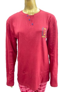 Conjunto de pijama de algodón 100% personalizable, ropa de dormir de talla grande XL hecha en India, mangas impresas personalizadas, cintura elástica, ropa de Salón de verano - Product Image 5