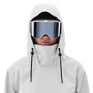 Chaqueta de Esquí Personalizada de Fábrica, Impermeable, Cortavientos, con Capucha Clásica, Bordado 3D, Color Liso - Product Image 4