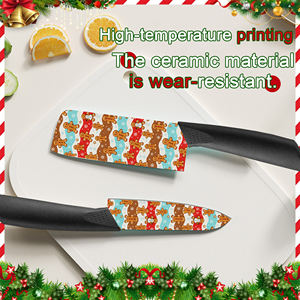 Cuchillo de Chef al por Mayor, con Revestimiento Cerámico, Mango de Plástico, Apto para Lavavajillas, para Cocina Casera, Precio de Fábrica, Envío Rápido - Product Image 5