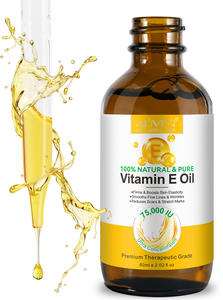 ALIVER <span class=keywords><strong>E</strong></span> vitamini yağı 60ml organik yüz ve vücut nemlendirici cilt bakımı için % 100% saf <span class=keywords><strong>Vitamin</strong></span> Serum yağı - Product Image 6