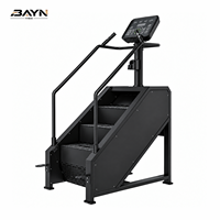 Stepmill Commercial Ergonomique Antidérapant avec Barres de Maintien pour Entraînement Aérobie – Simulateur d'Escalade