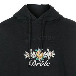 Recién llegado, sudaderas con capucha bordadas básicas de invierno de calidad Premium, ropa informal, sudaderas con capucha bordadas básicas transpirables para adultos - Product Image 5