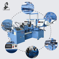 Scie à ruban CNC à économie d'effort GZ4230X entièrement automatique pour la découpe horizontale des métaux en usine