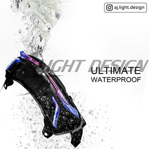 Luz Trasera LED para Motocicleta, 4 Lentes, Señal de Giro, Posición para Yamaha NMAX V3 Turbo AJLIGHT DESIGN AJNMAX BTL, 6 Meses de Garantía - Product Image 2