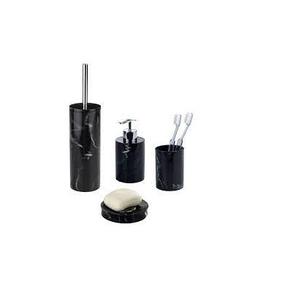 Décoration de la maison Design moderne marbre cinq trous cadre marbre 14x7x8cm ensemble d'accessoires de salle de bain avec vente - Product Image 3