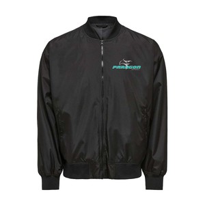 2025 Top qualité Design propre Logo hommes soie grandes tailles Vintage Bomber veste adulte, Nylon coupe-vent haute qualité Bomber veste - Product Image 3