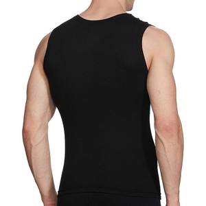 2025 plaine blanc hommes sans manches outwork singulet débardeur direct usine approvisionnement bas prix hommes vêtements de sport fitness débardeur - Product Image 4