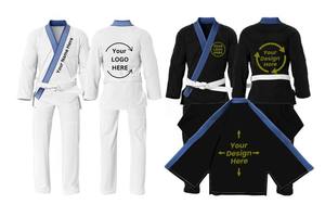 ชุดเทควันโดสำเร็จรูปสำหรับทุกเพศ ผลิตจากผ้าฝ้าย ขายดี ชุดเทควันโดเปล่าสำหรับสั่งทำพิเศษ - Product Image 2