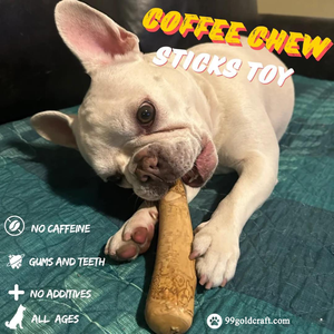 Bâton de café en bois écologique de haute qualité jouet à mâcher sûr et naturel pour les animaux de compagnie - Product Image 2
