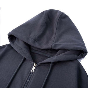 Sweat-shirts à capuche en polaire respirant personnalisés pour hommes, best-seller, couleur unie, grande taille, vente chaude d'hiver, qualité bon marché - Product Image 2