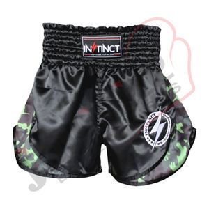 Shorts Deportivos de Gimnasio Personalizados al por Mayor, 100% Poliéster, Shorts Deportivos de Muay Thai Sólidos, Logotipo Personalizado, Ropa Simple de Artes Marciales - Product Image 2