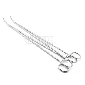 เครื่องมือผ่าตัดทั่วไปคุณภาพสูง น้ำหนักเบา คีมผ่าตัดและผูกหลอดเลือดแบบโค้ง รุ่น Mixter Forceps 9 - Product Image 4