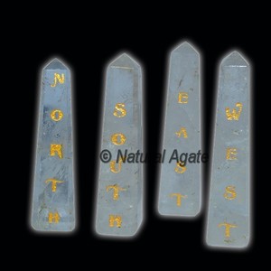 Grossiste et fournisseur de tours d'agate noire, ensemble d'éléments de Reiki - Product Image 5