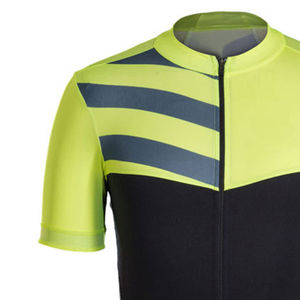Ropa Deportiva al por Mayor, Jersey de Ciclismo de Diseño Personalizado, Manga Corta, Absorbente de Sudor, Transpirable, 100% Poliéster, Sin Costuras, de Secado Rápido para - Product Image 4