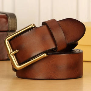 Custom Logo Customized Color Leather <b>Belt</b> <b>Strap</b> Without Buckle for Men 35mm Only <b>Belts</b> With Own logo - Product Image 6