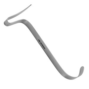 Retracteur à rabat Freeman en acier inoxydable angulaire, instrument chirurgical pour la chirurgie plastique, rétraction des tissus mous durable, adapté - Product Image 5