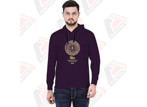 Premium Men's Pullover <b>Hoodie</b> Ultra Cozy and Comfortable 100% Cotton Embroidered Plain Dyed with Digital Printing for Winter - Product Image 2
