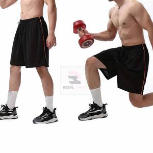 Pantalones cortos deportivos para hombre, transpirables, para gimnasio, correr, fitness, poliéster - Product Image 6