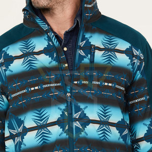 Veste softshell légère pour adulte, imprimée par sublimation, veste softshell pour homme, veste softshell confortable - Product Image 4