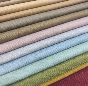 Usine indienne en gros 100% polyester canapé tissu texturé tissé tissage respirant style flammé pour la maison Textile tapisserie d'ameublement - Product Image 2