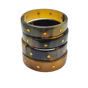 ชุดกำไลข้อมือเรซินทรงกลมดีไซน์เพื่อความรักธรรมชาติและสีดำ2แบบ - Product Image 6