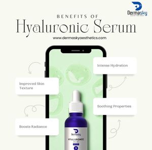 Dermasky เซรั่มไฮยาลูรอนิกแอซิดของแท้30มล. 2025ให้ความชุ่มชื่นสำหรับผิวหน้า - Product Image 4