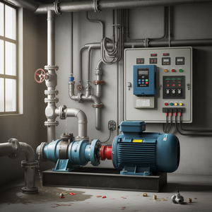 Bomba de Agua Monofásica HY2-1500X de 1.5KW 220V con Alta Presión de Entrada y Salida - Product Image 3