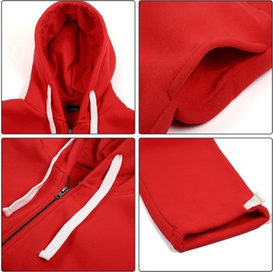 Survêtement de sport décontracté pour hommes, pantalon de survêtement à capuche multicolore à fermeture éclair pour le printemps, l'automne, la salle de sport, l'hiver, l'exercice, grande taille, écologique - Product Image 5