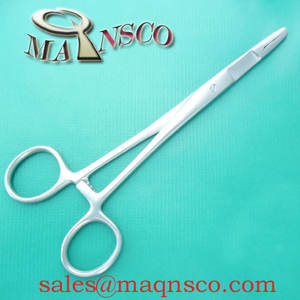 Las tijeras de operación de hoja recta de 14cm están forjadas con acero inoxidable de grado quirúrgico - Product Image 6