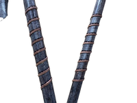Nouveaux axes décoratifs en bois à faible coût pour la maison, manche en cuir, chauve-souris en bois, vikings, axes, hache, déodorant, camping