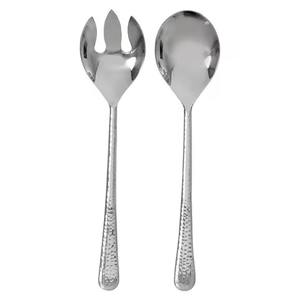 Ensemble de couverts écologiques en acier inoxydable pour salade et soupe, compatibles lave-vaisselle - Product Image 2