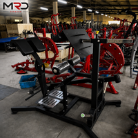 Machine d'abduction des hanches à double position 45 degrés, équipement d'entraînement des fessiers, machine de musculation du bas du corps pour salle de sport