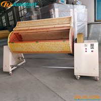 Machine à secouer le thé Oolong et les matières premières (maïs et légumes) avec moteur et panier en bambou, 220V/380V DL-6CYQT-6015
