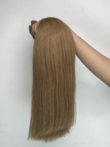 Venta caliente Remy virgen 100% extensiones de cabello humano cabello de lujo color rubio cabello eslavo - Product Image 5